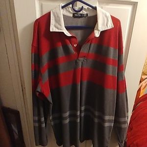 Nautica Men's Rugby Strip Classic Fit